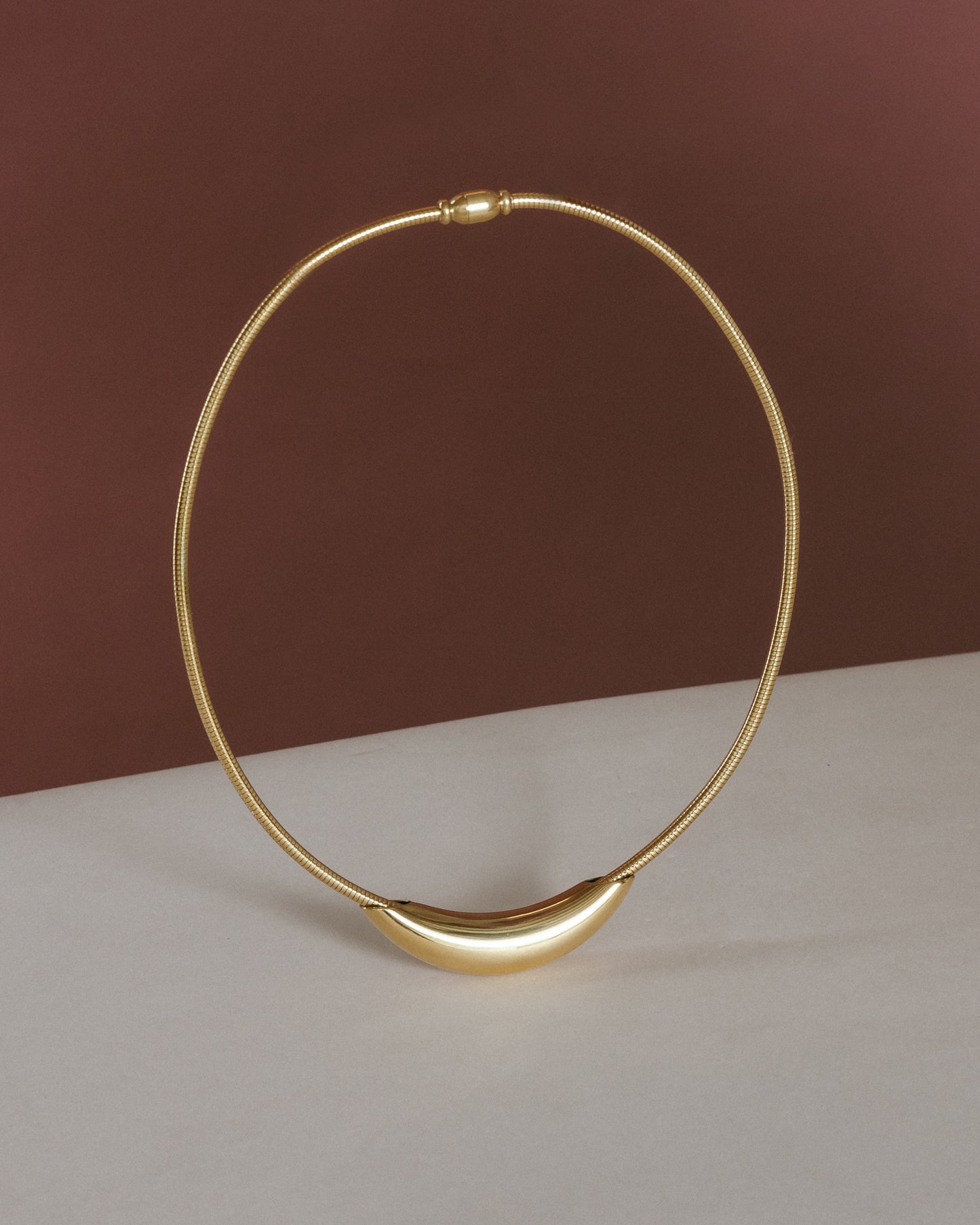 Luxe 18K Gold Plated Choker Necklace